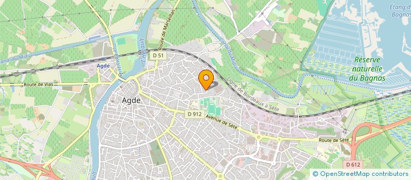 localisation de l'entreprise MONSIEUR DAVID CARAYON à AGDE