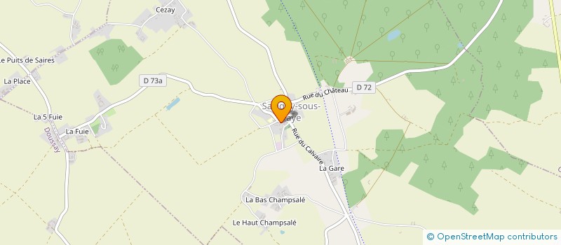 localisation de l'entreprise MONSIEUR DAVID CARCAISO  SAVIGNY-SOUS-FAYE