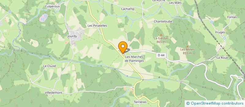 localisation de l'entreprise MONSIEUR DAVID CARLAT  SAINT-PAL-DE-MONS