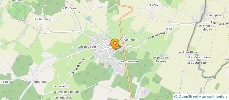 localisation de l'entreprise MONSIEUR DAVID CARPENTIER  ROIFFE