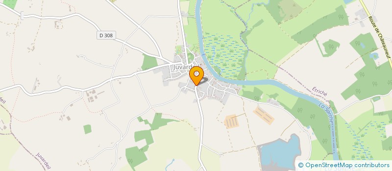 localisation de l'entreprise MONSIEUR DAVID CARRE  JUVARDEIL