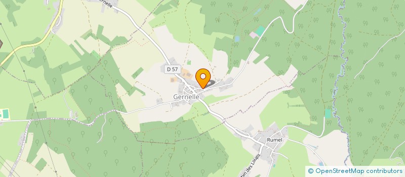 localisation de l'entreprise MONSIEUR DAVID CARRE  GERNELLE