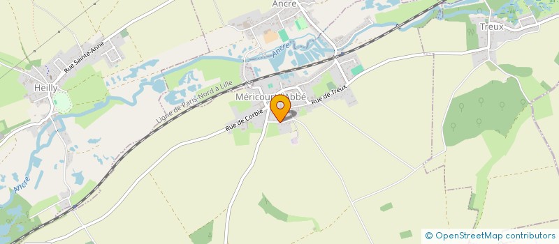 localisation de l'entreprise MONSIEUR DAVID CARREZ  MERICOURT-L'ABBE