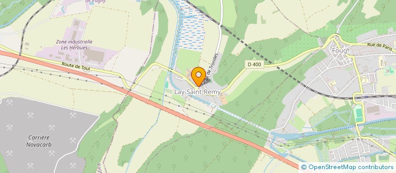 localisation de l'entreprise MONSIEUR DAVID CARUSO  LAY-SAINT-REMY