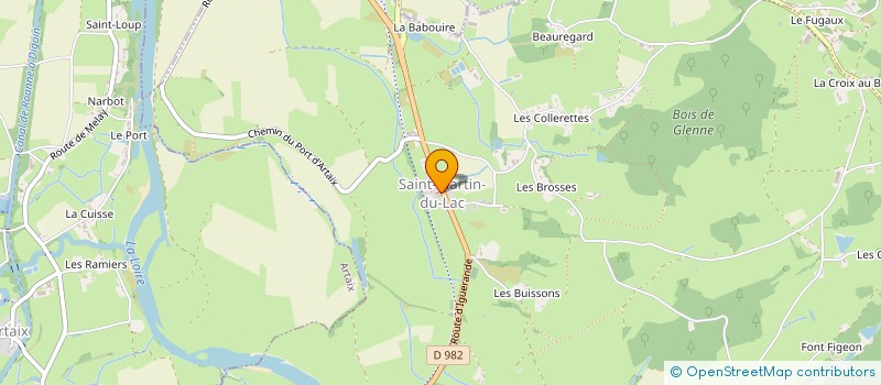 localisation de l'entreprise MONSIEUR DAVID CARVALHO à BOURG-LE-COMTE