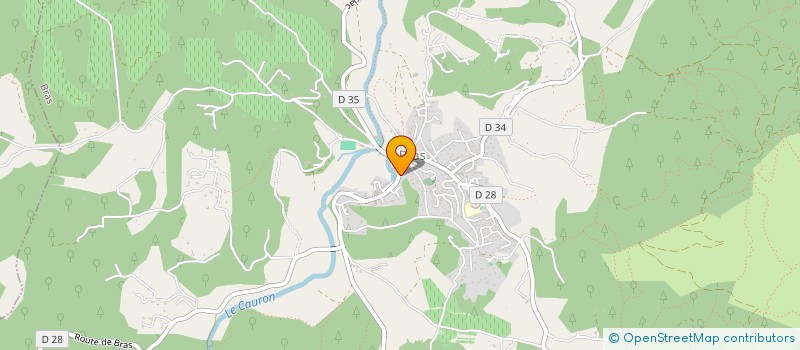 localisation de l'entreprise MONSIEUR DAVID CASHIN  BRAS