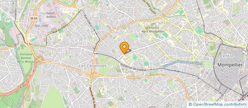 localisation de l'entreprise MONSIEUR DAVID CASONATO à MONTPELLIER