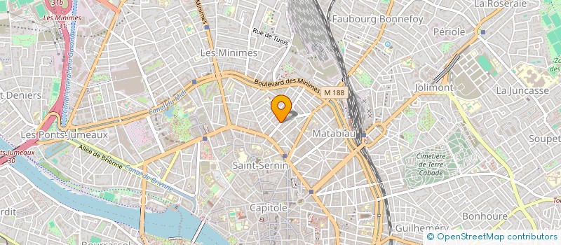 localisation de l'entreprise MONSIEUR DAVID CASQUINHA à TOULOUSE