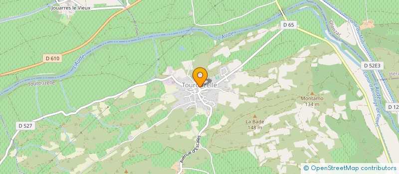 localisation de l'entreprise MONSIEUR DAVID CASSAIGNE  TOUROUZELLE