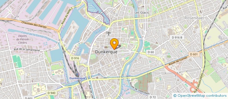localisation de l'entreprise MONSIEUR DAVID CASSIAU à DUNKERQUE