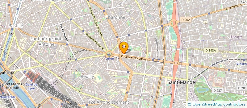 localisation de l'entreprise MONSIEUR DAVID CASSOTO  PARIS