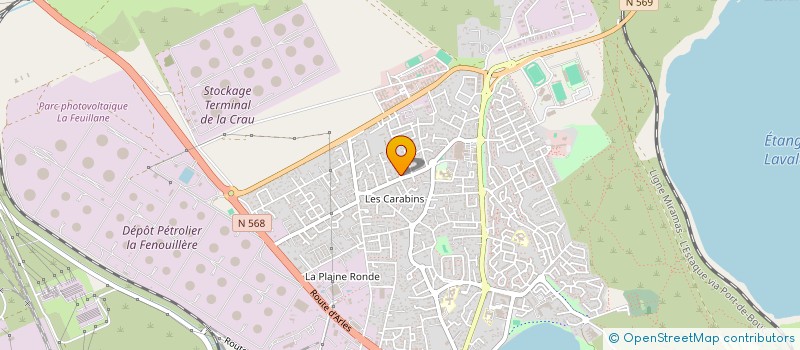 localisation de l'entreprise MONSIEUR DAVID CASTELLANI  FOS-SUR-MER