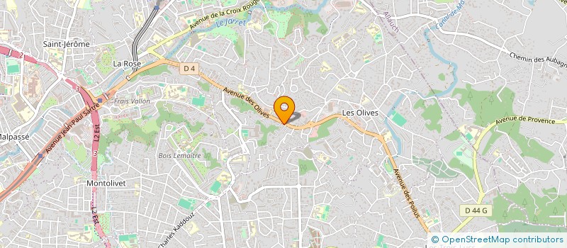 localisation de l'entreprise MONSIEUR DAVID CASTELLI à MARSEILLE