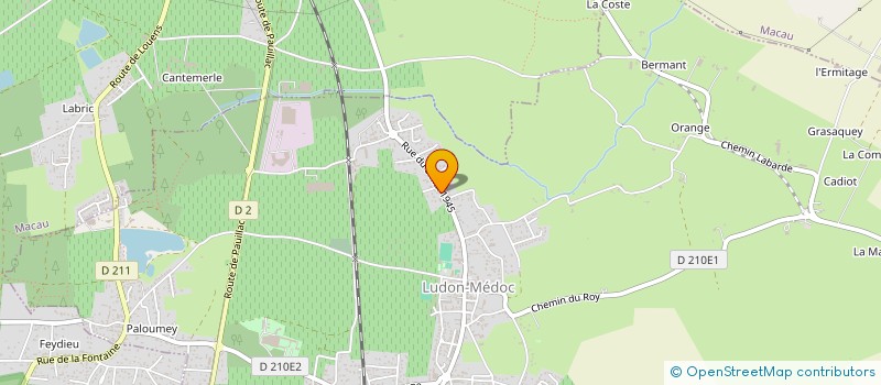 localisation de l'entreprise MONSIEUR DAVID CASTRO DA CRUZ  VILLENAVE-D'ORNON