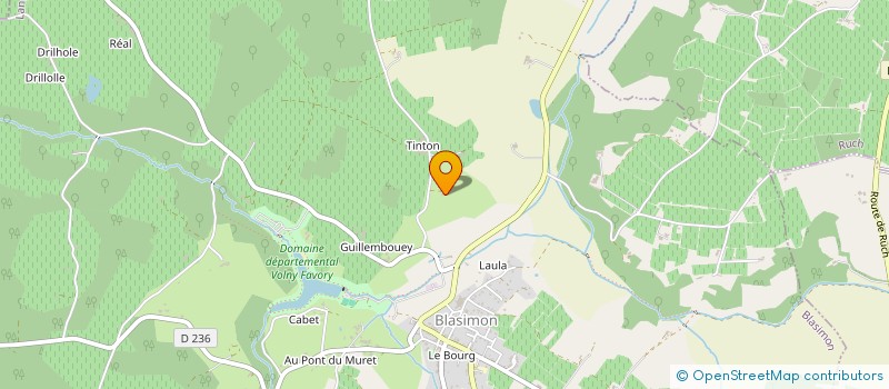 localisation de l'entreprise MONSIEUR DAVID CATALOT  SAUVETERRE-DE-GUYENNE