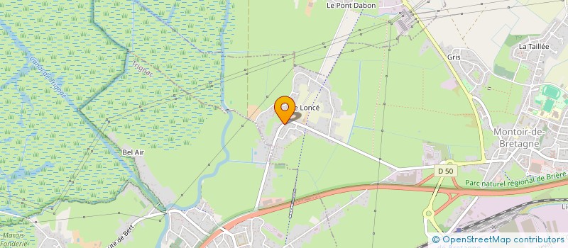 localisation de l'entreprise MONSIEUR DAVID CATHELINAIS à MONTOIR-DE-BRETAGNE