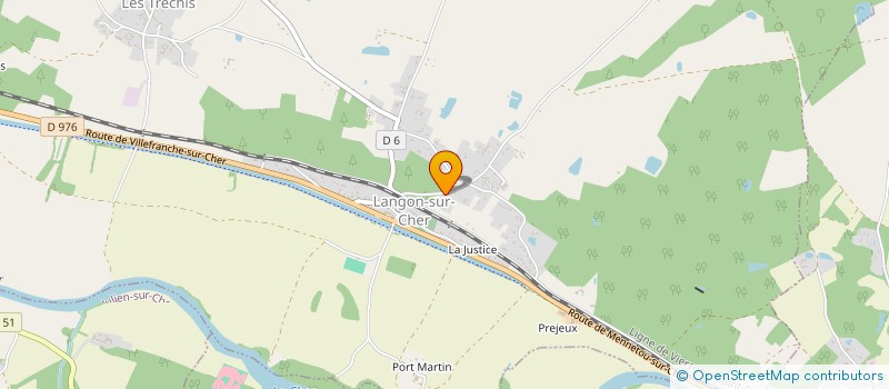 localisation de l'entreprise MONSIEUR DAVID CATON  LANGON-SUR-CHER