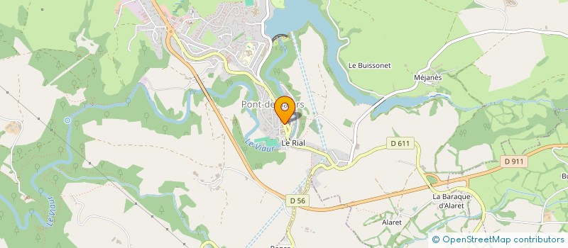 localisation de l'entreprise MONSIEUR DAVID CAUMES  PONT-DE-SALARS