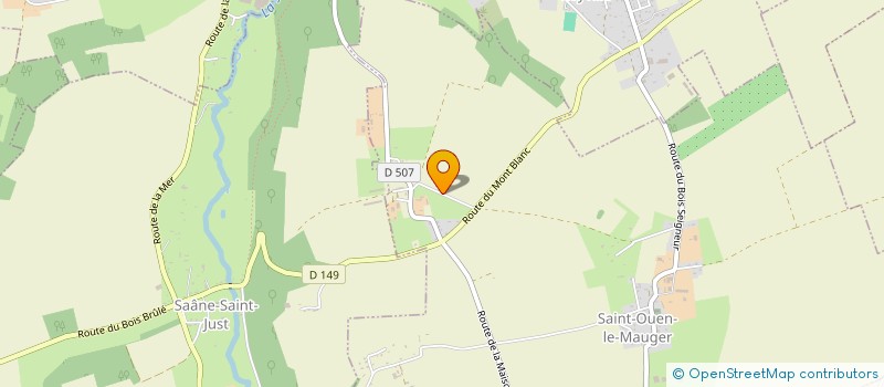 localisation de l'entreprise MONSIEUR DAVID CAVE  SAINT-OUEN-LE-MAUGER