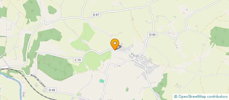 localisation de l'entreprise MONSIEUR DAVID CELARIES  FIAC