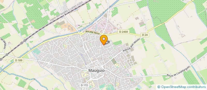 localisation de l'entreprise MONSIEUR DAVID CELMA  TREBES