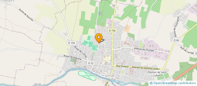localisation de l'entreprise MONSIEUR DAVID CHACHAJ à JARNAC
