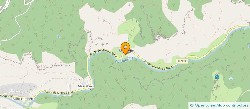 localisation de l'entreprise MONSIEUR DAVID CHAGNON  LA ROQUE STE MARGUERITE