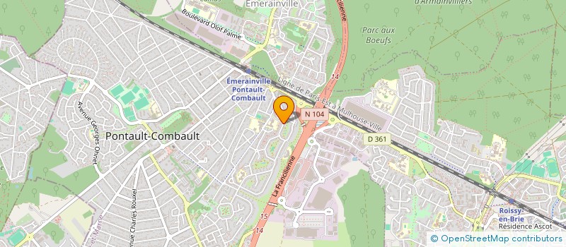 localisation de l'entreprise MONSIEUR DAVID CHANTRE  DIJON