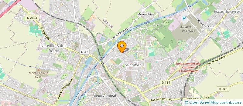 localisation de l'entreprise MONSIEUR DAVID CHANTREAU  NIERGNIES