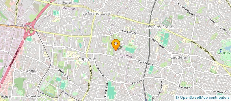 localisation de l'entreprise MONSIEUR DAVID CHARBLEYTOU  BORDEAUX