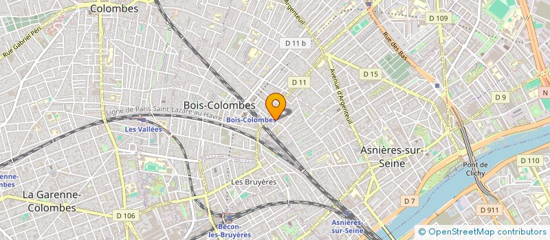 localisation de l'entreprise MONSIEUR DAVID CHARETIER à ASNIERES-SUR-SEINE