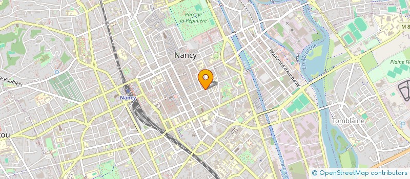 localisation de l'entreprise MONSIEUR DAVID CHARLES  NANCY