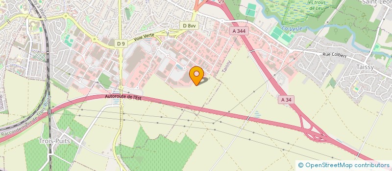 localisation de l'entreprise MONSIEUR DAVID CHARLES SINCHOLLE  CORMONTREUIL