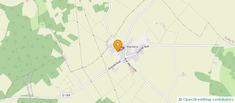 localisation de l'entreprise MONSIEUR DAVID CHARPENTIER  FOURCHAMBAULT