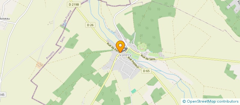 localisation de l'entreprise MONSIEUR DAVID CHARPENTIER  BRANNAY