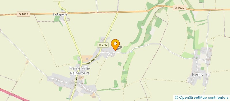 localisation de l'entreprise MONSIEUR DAVID CHARTRES  FRAMERVILLE-RAINECOURT