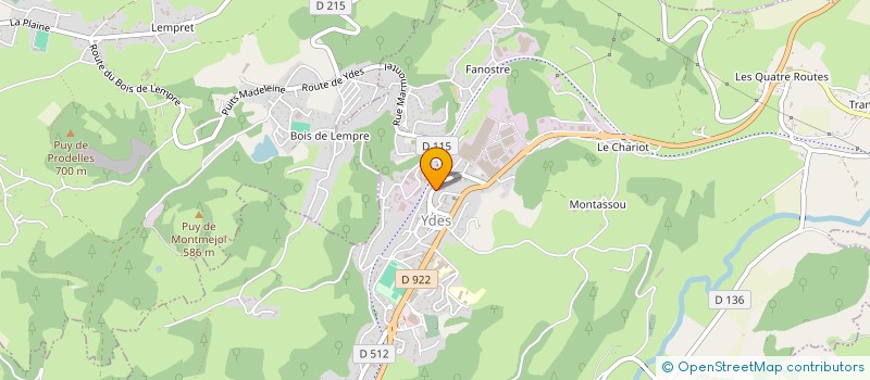 localisation de l'entreprise MONSIEUR DAVID CHASTAIN à YDES