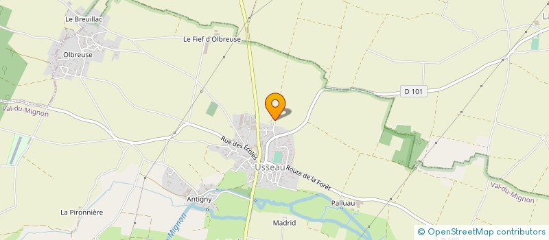 localisation de l'entreprise MONSIEUR DAVID CHATAIGNER à VAL-DU-MIGNON
