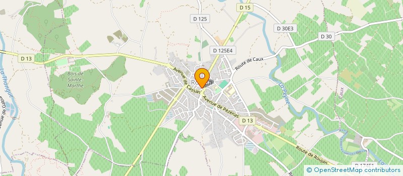 localisation de l'entreprise MONSIEUR DAVID CHAUCHARD  FONTES