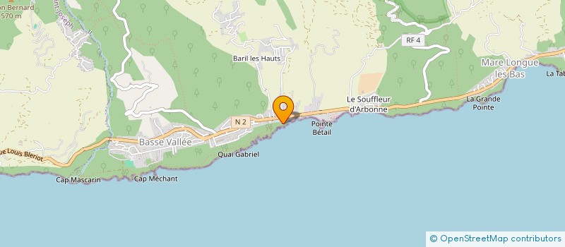 localisation de l'entreprise MONSIEUR DAVID CHAUDESAIGUES à SAINT PHILIPPE
