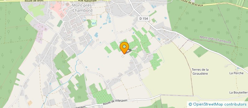 localisation de l'entreprise MONSIEUR DAVID CHAUSSET à FONTAINES-EN-SOLOGNE