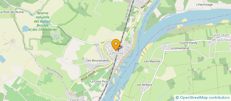 localisation de l'entreprise MONSIEUR DAVID CHAUVEAU à BOUCHEMAINE