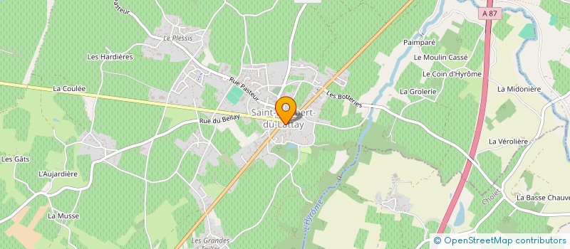 localisation de l'entreprise MONSIEUR DAVID CHAUVEAU à VAL-DU-LAYON