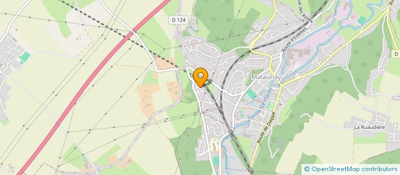 localisation de l'entreprise MONSIEUR DAVID CHAUVRIS  MALAUNAY