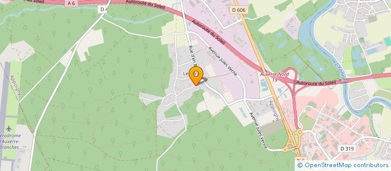 localisation de l'entreprise MONSIEUR DAVID CHAVET  APPOIGNY