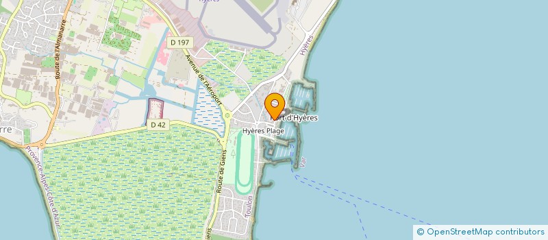 localisation de l'entreprise MONSIEUR DAVID CHEMLA  HYERES