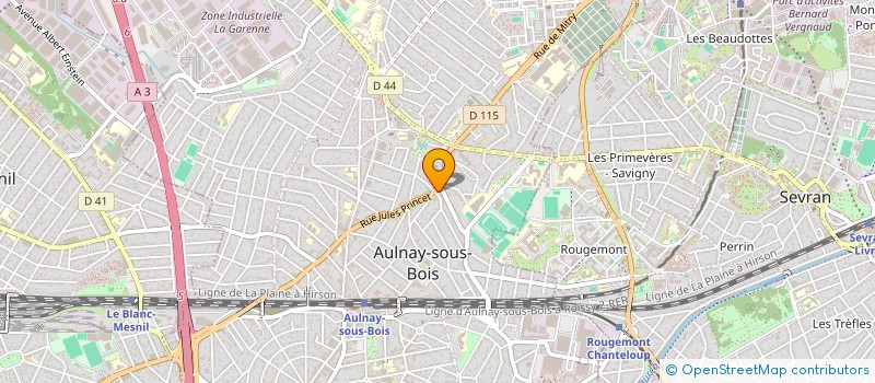 localisation de l'entreprise MONSIEUR DAVID CHEN à AULNAY-SOUS-BOIS
