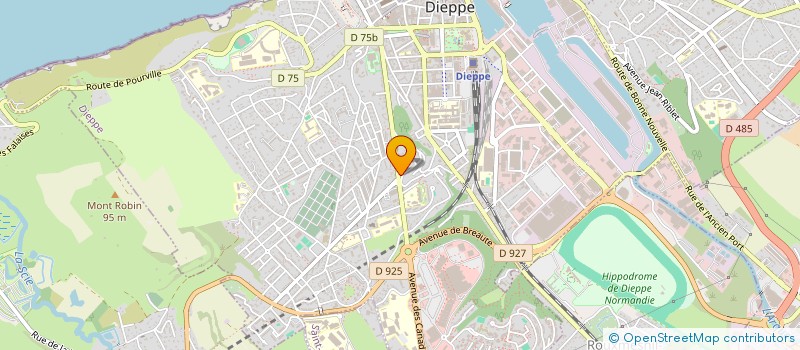 localisation de l'entreprise MONSIEUR DAVID CHEN à DIEPPE