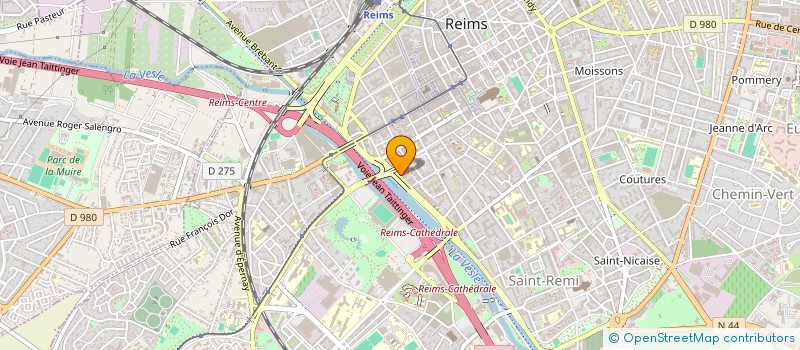 localisation de l'entreprise MONSIEUR DAVID CHENG  REIMS