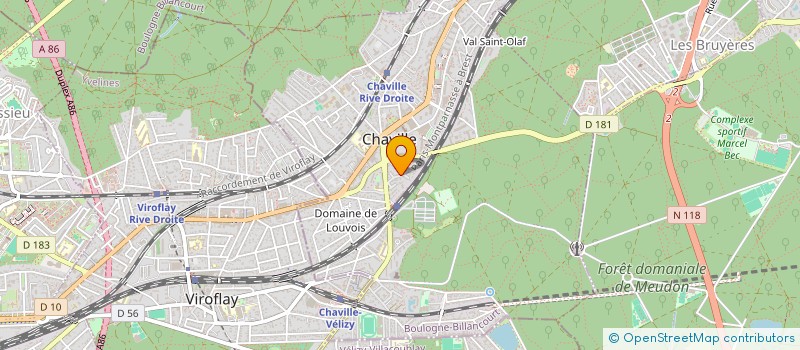 localisation de l'entreprise MONSIEUR DAVID CHENU à CHAVILLE